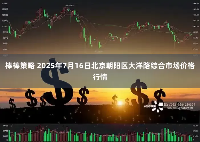 棒棒策略 2025年7月16日北京朝阳区大洋路综合市场价格行情